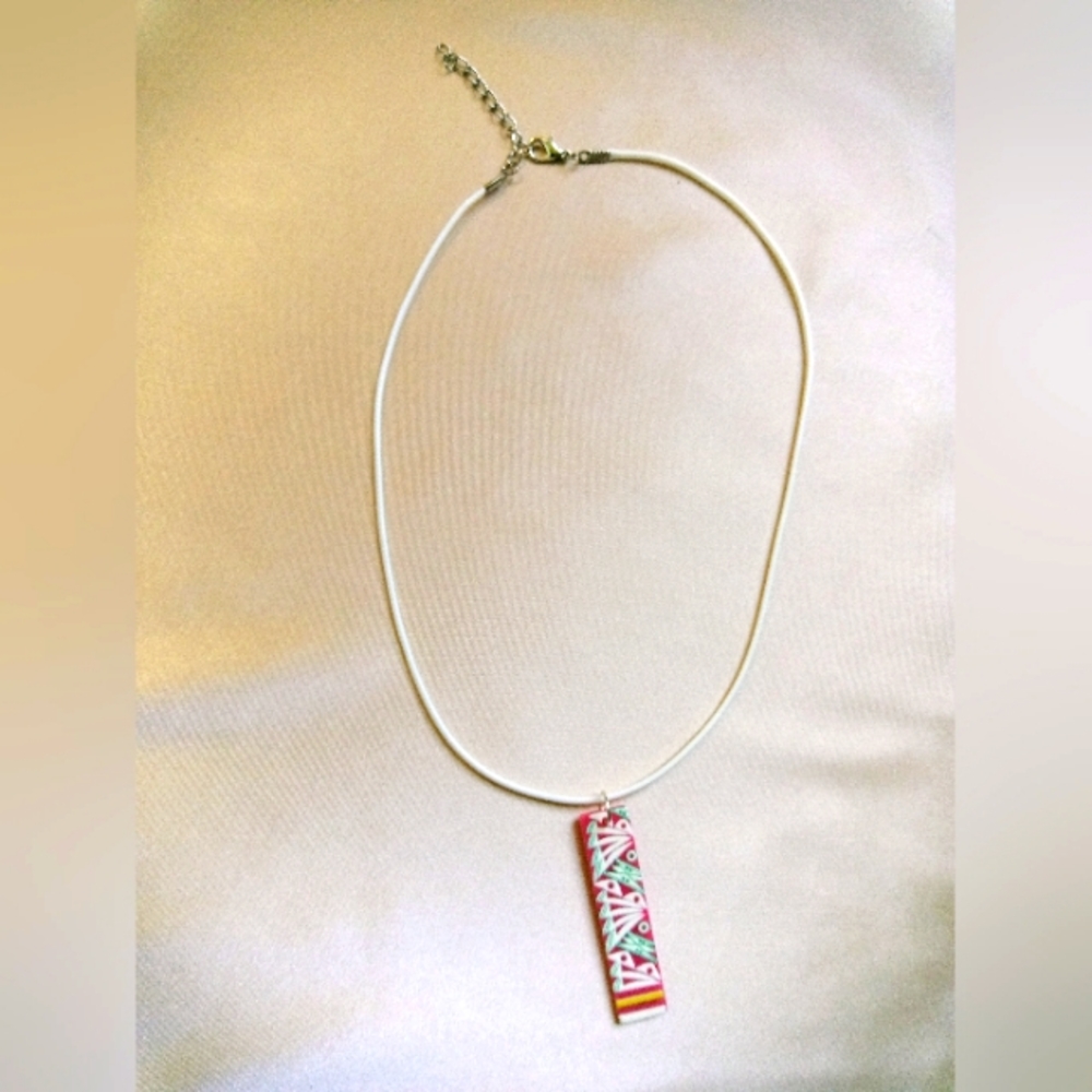 Handmade acrylic pendant